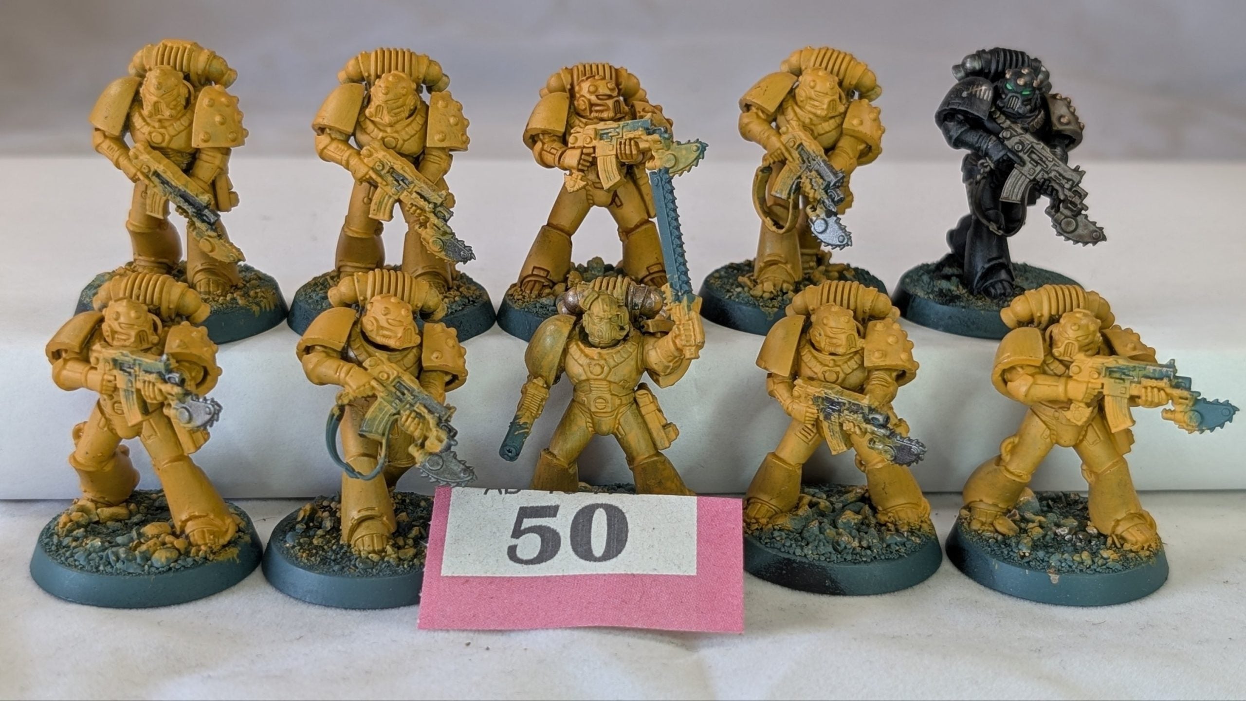 10 Man MKV Tactical Space Marine Squad