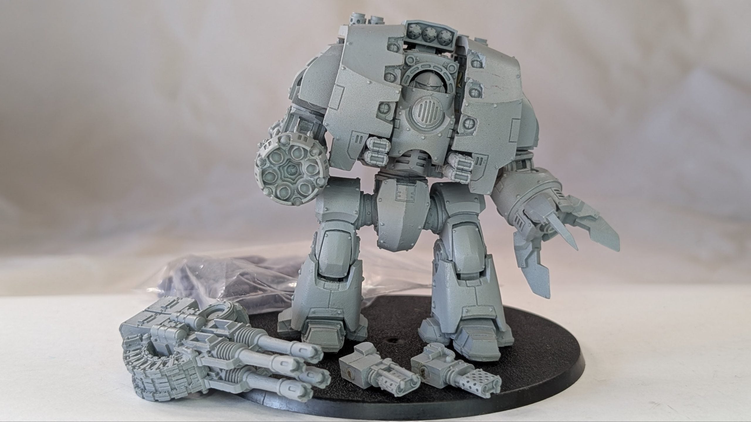 Leviathan Siege Dreadnought with Magnatised Weapons