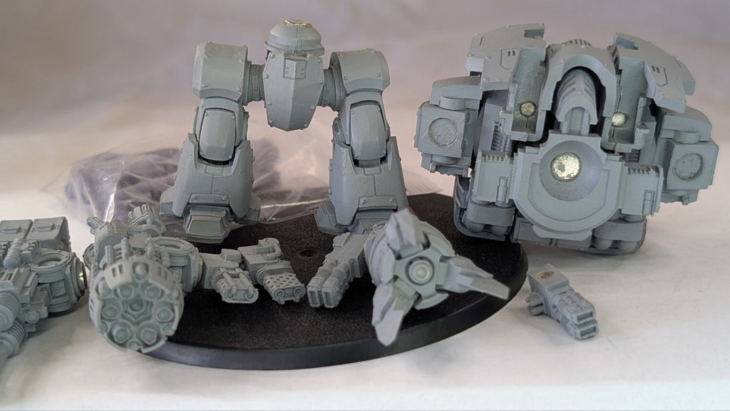 Leviathan Siege Dreadnought with Magnatised Weapons