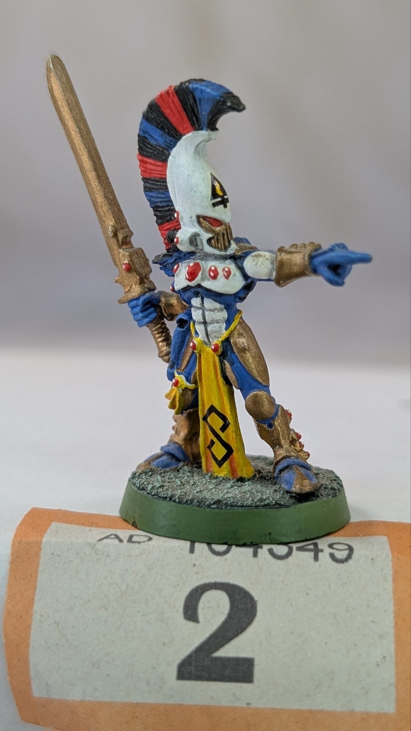 Eldar Dire Avenger Exarch (Metal, Well Painted)