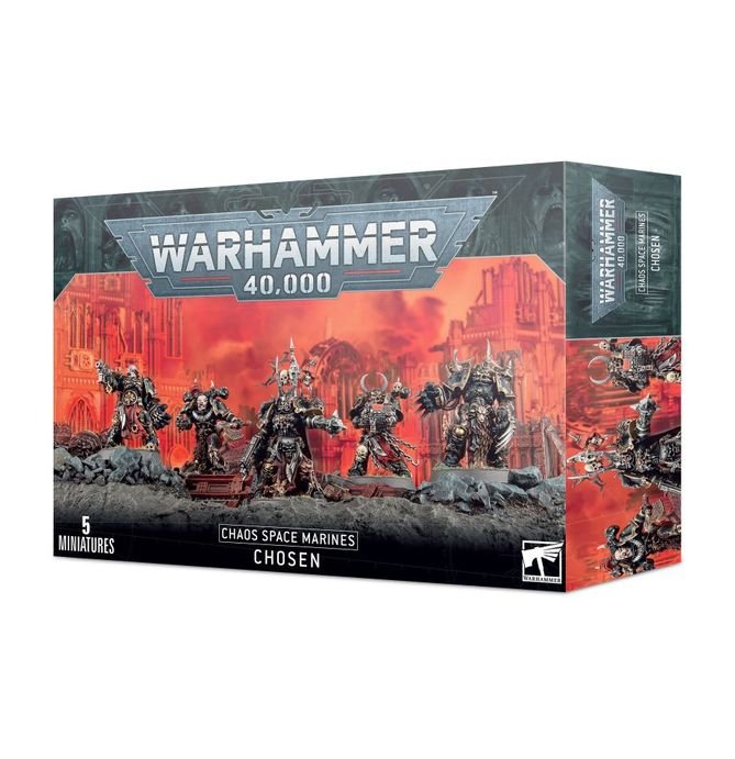 Chaos Space Marine Chosen (on sprue, no box)