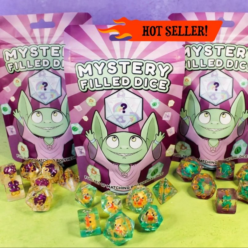 Mystery Filled Dice