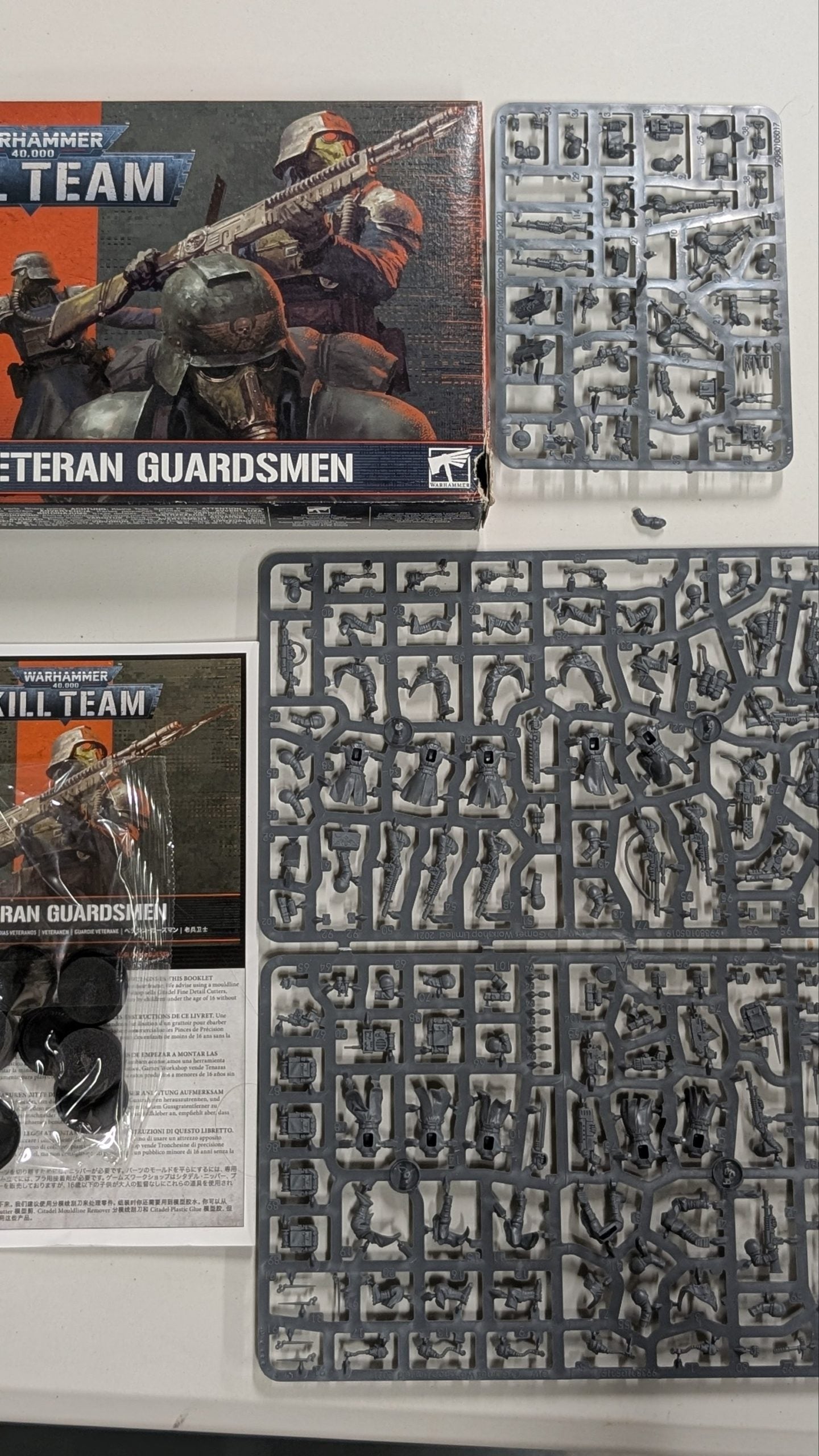 Veteran Guardsmen, Converted Krieg