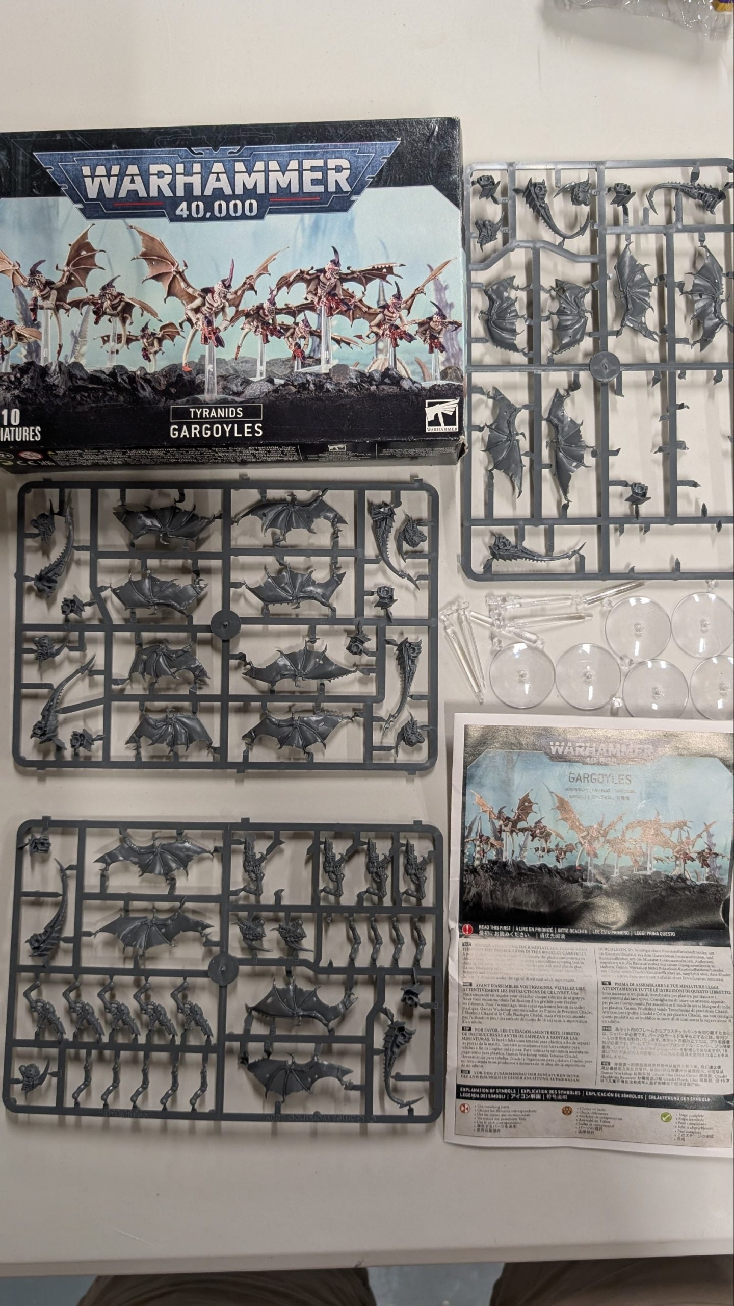 Gargoyle Brood (on Sprue, missing parts)