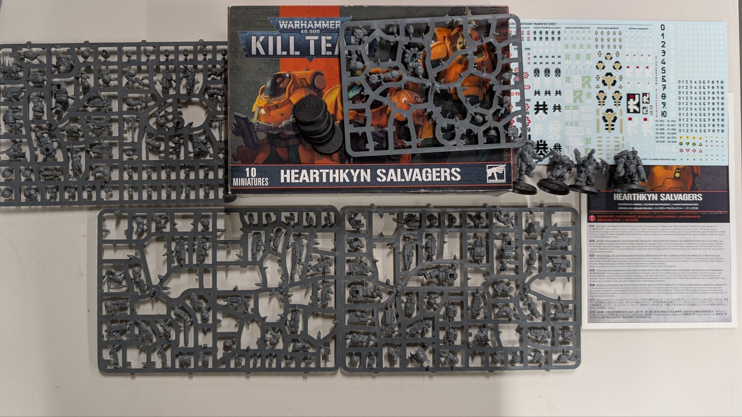 Kill Team Hearthkyn Salvagers - part built
