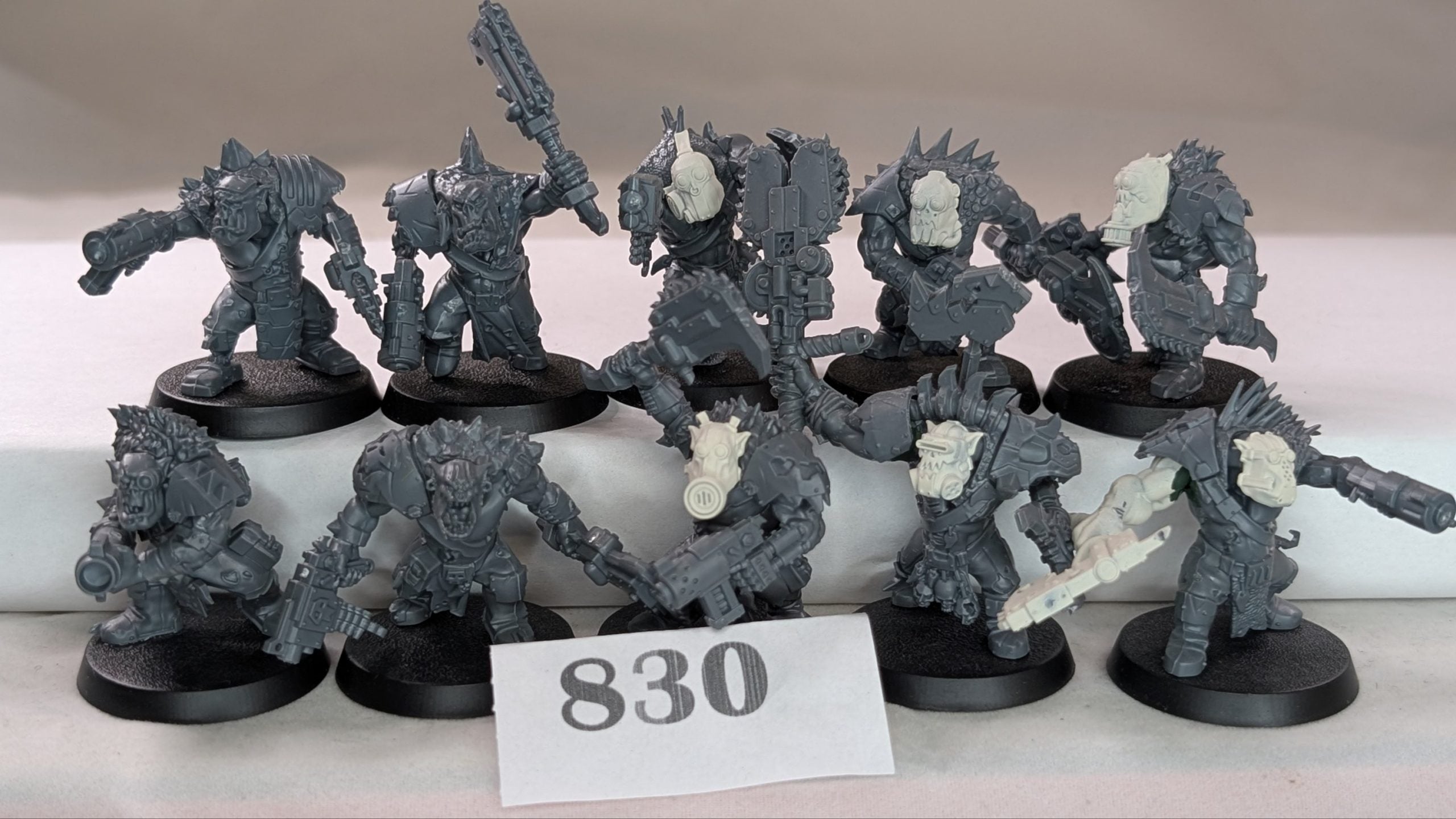 Beast Snagga Boyz with some 3D printed heads