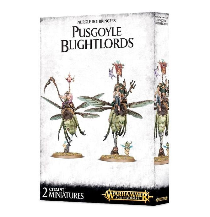 Set of Pusgoyle Blightlords / Lord of Afflictions on sprue (no box)