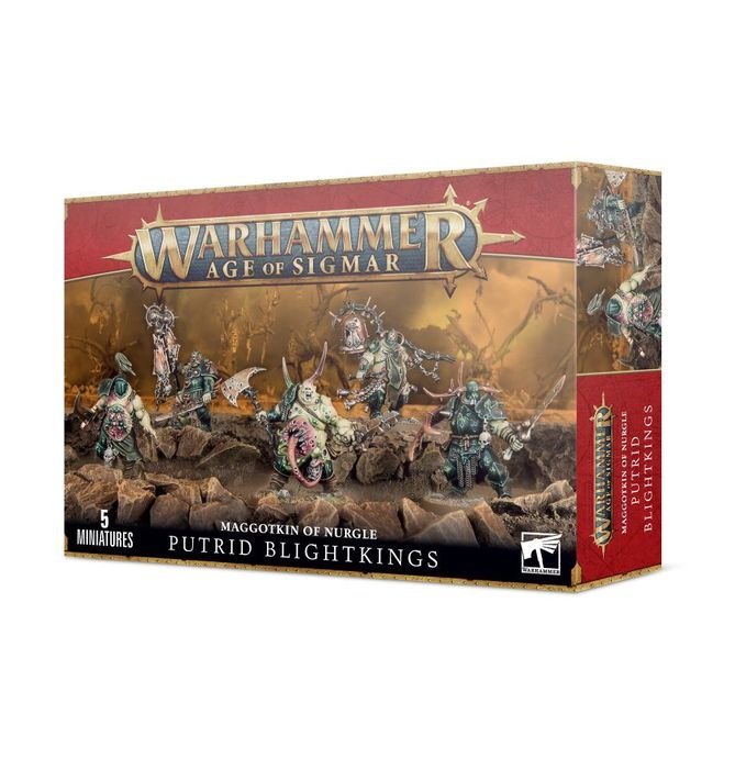 Putrid Blightkings (on Sprue, No Box)