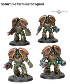 Saturnine Terminator Squad Models 2 On Sprue From The Saturnine Starter Set