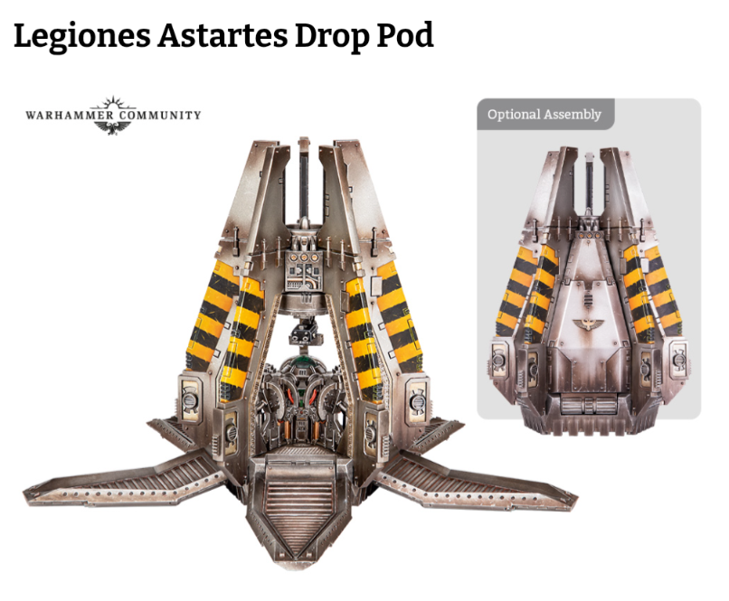 Legiones Astartes Drop Pod (Pre Order 16/08/25)