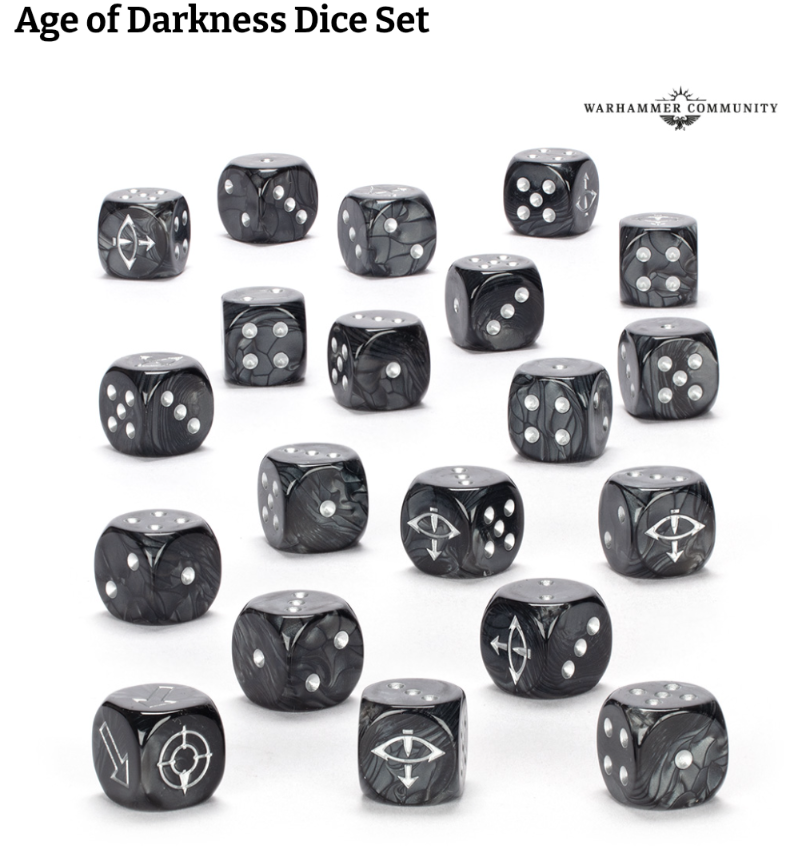 Age of Darkness Dice Set
