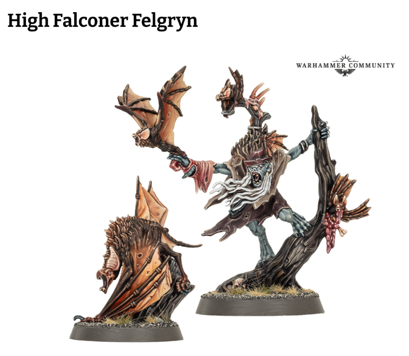 Request Pre-Order Flesh Eater Courts High Falconer Felgryn **PLEASE READ DESCRIPTION**