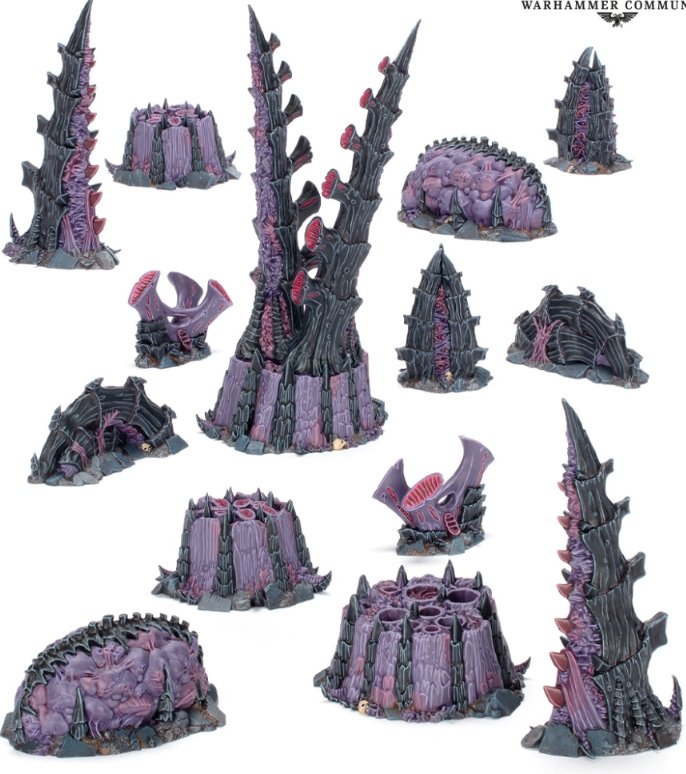 Pre-order request Tyranid Terrain - Select Local Pick Up