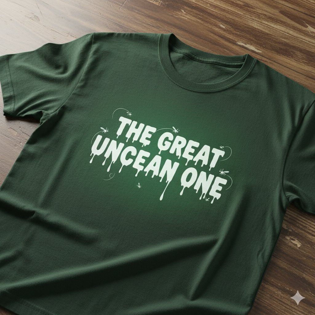 The Great Unclean One Text only design (Print to order)
