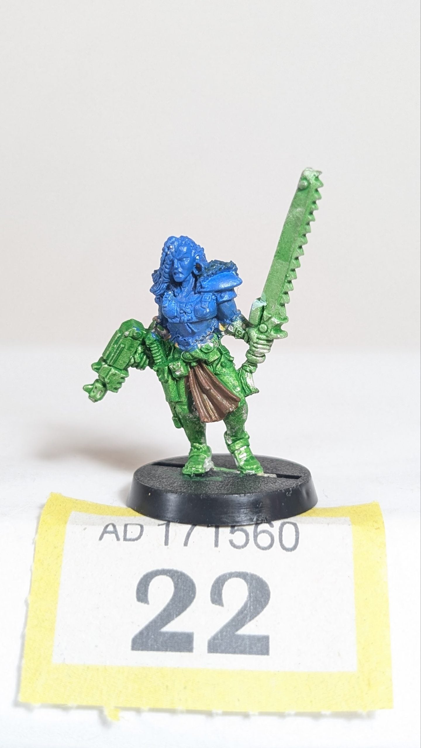 Escher Ganger - Autopistol and Chainsword