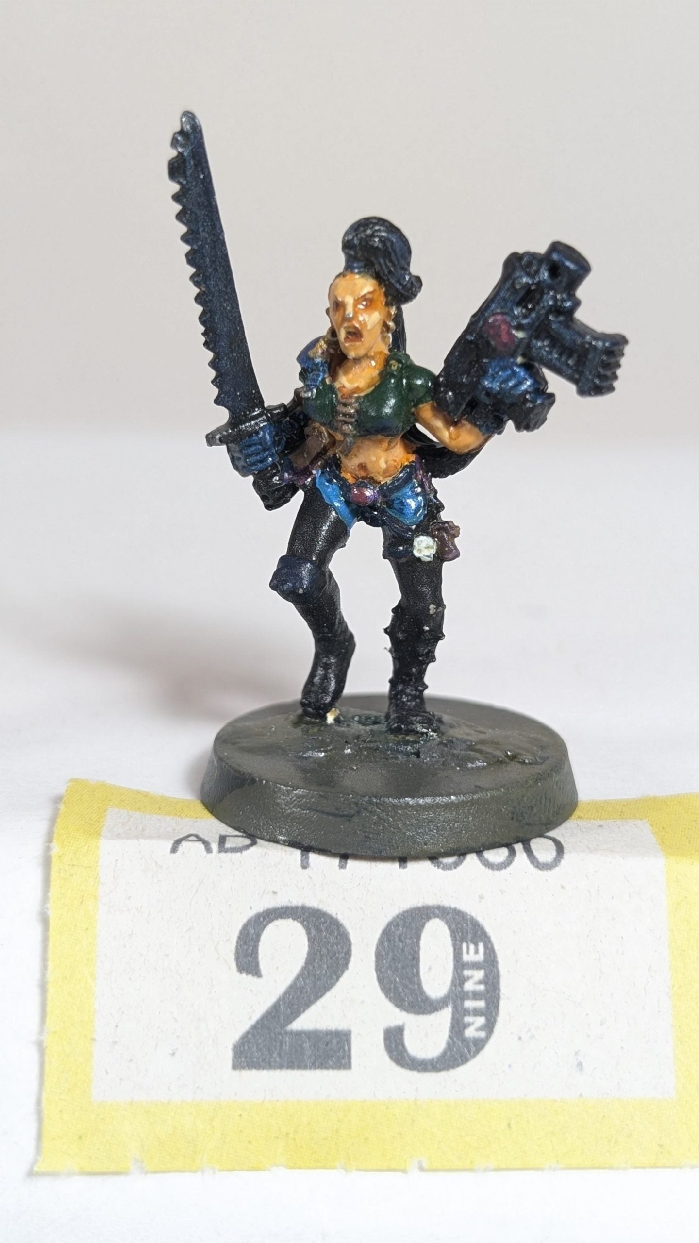 Escher Juve with Sword and Bolt Pistol (Metal OOP)