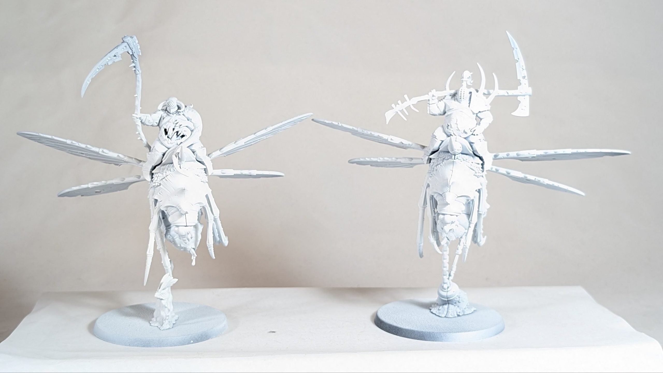 Pusgoyle Blightlords primed white