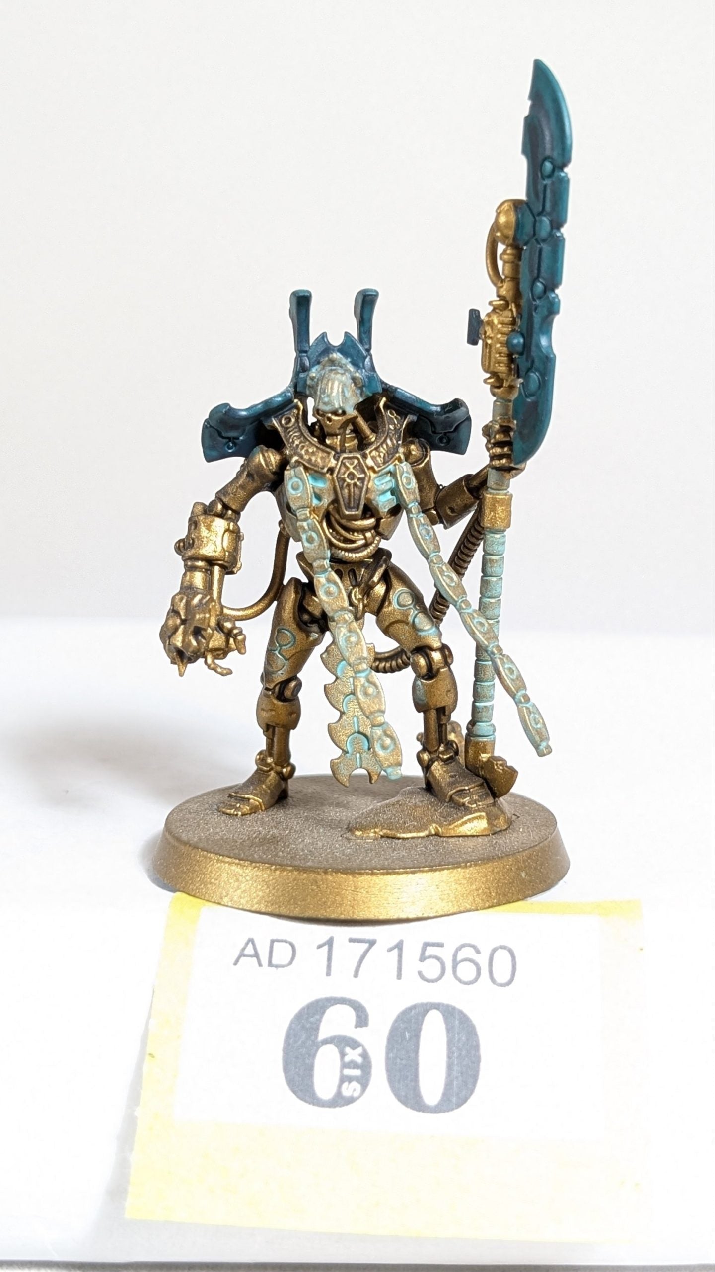 Necron Overlord with Tachyon Arrow Y60