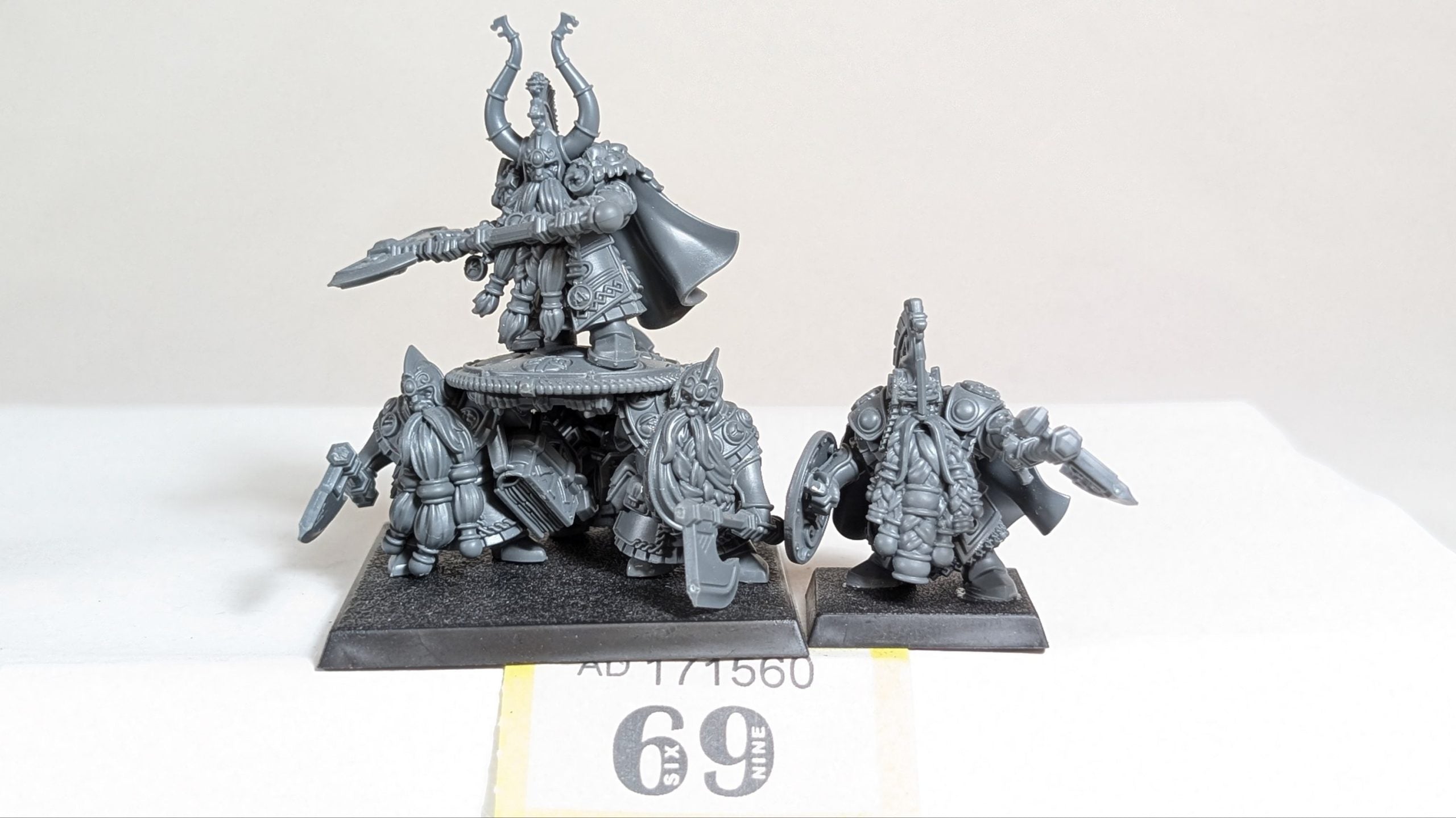 Dwarf Lords with Shieldbearers