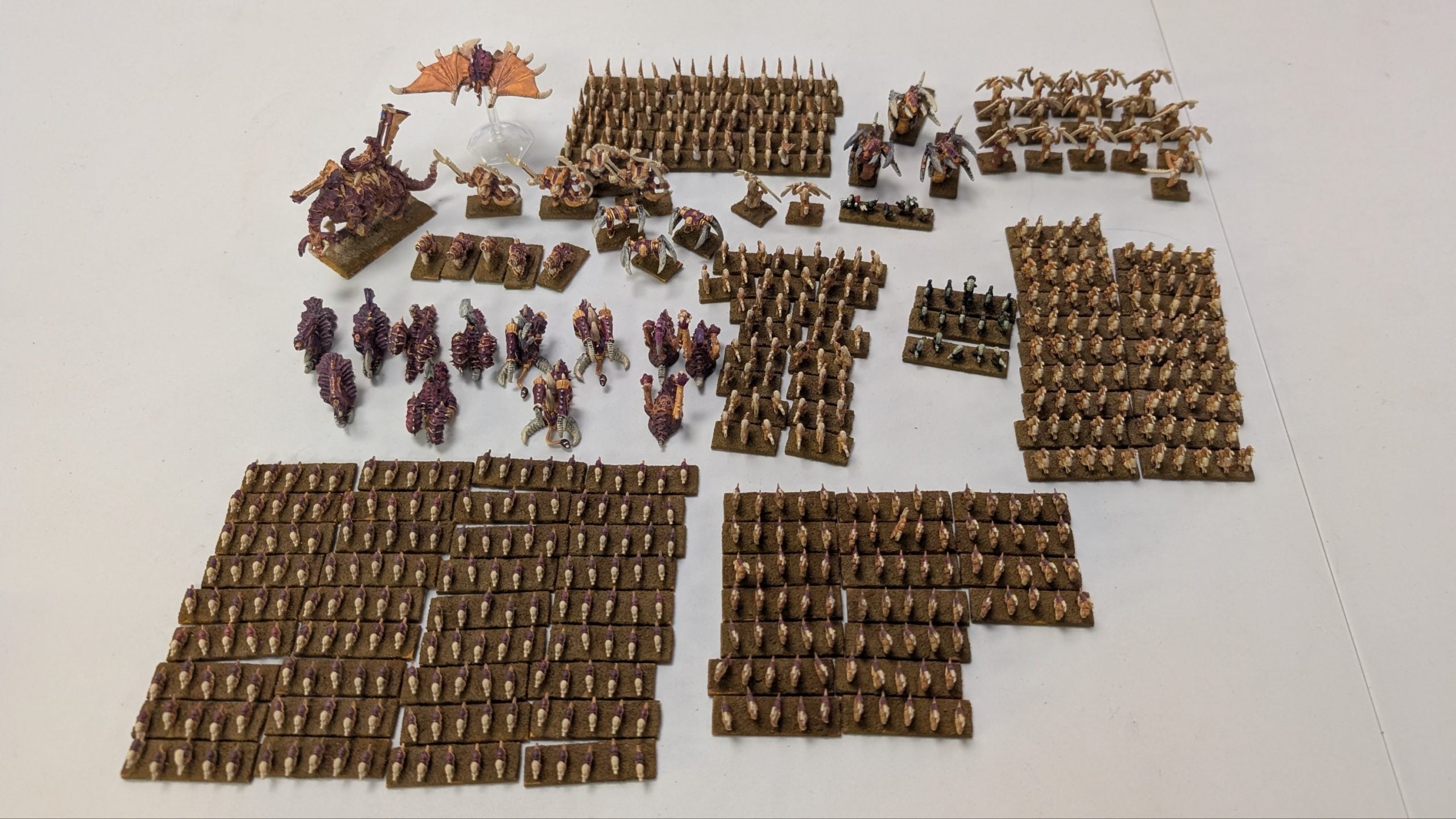 Epic 40k Tyranid Army (Epic Scale Models)