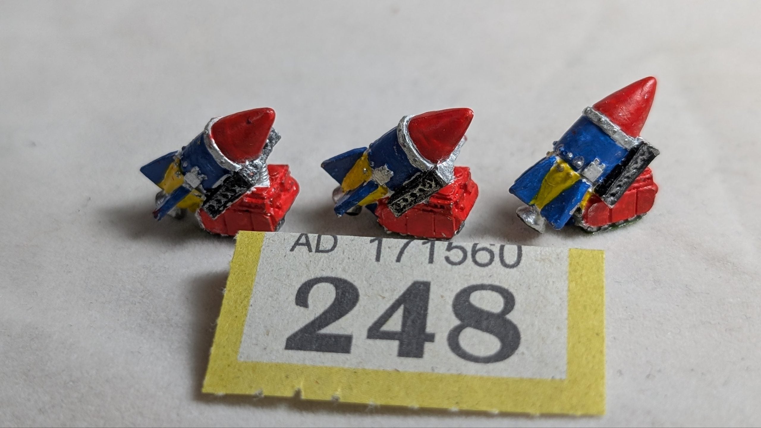 3 x Mekboy Pulsa Rockets Ork Epic 40,000