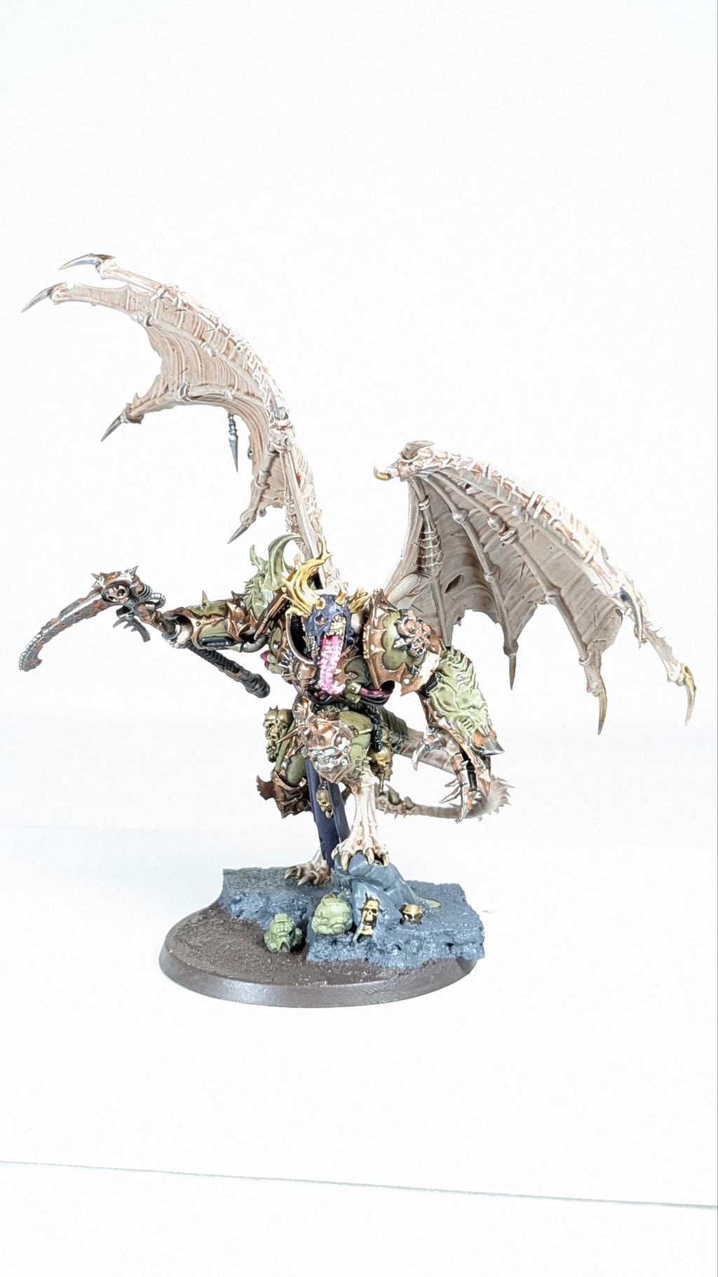 Daemon Prince (Nurgle, very well painted)