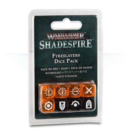 Warhammer Underworlds: Shadespire Fyreslayers Dice