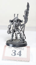 Necron Overlord with Tachyon Arrow - Chromed