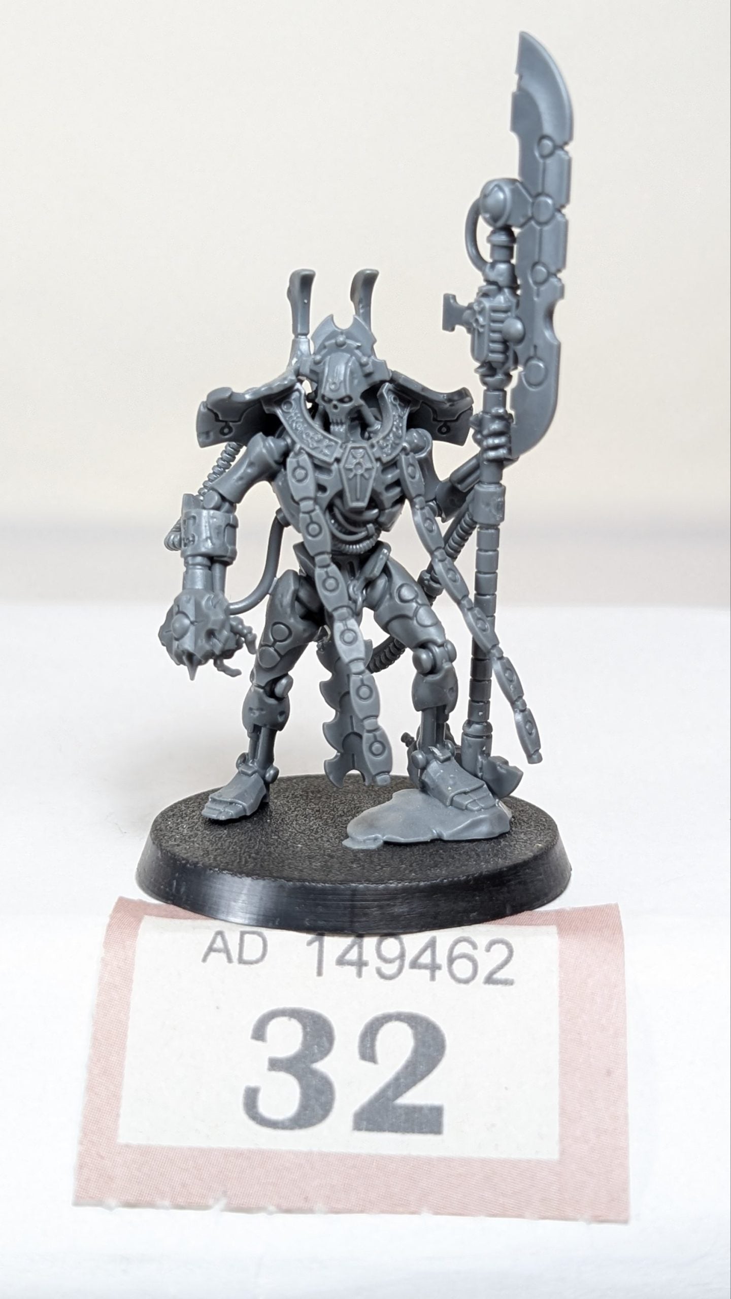 Necron Overlord with Tachyon Arrow
