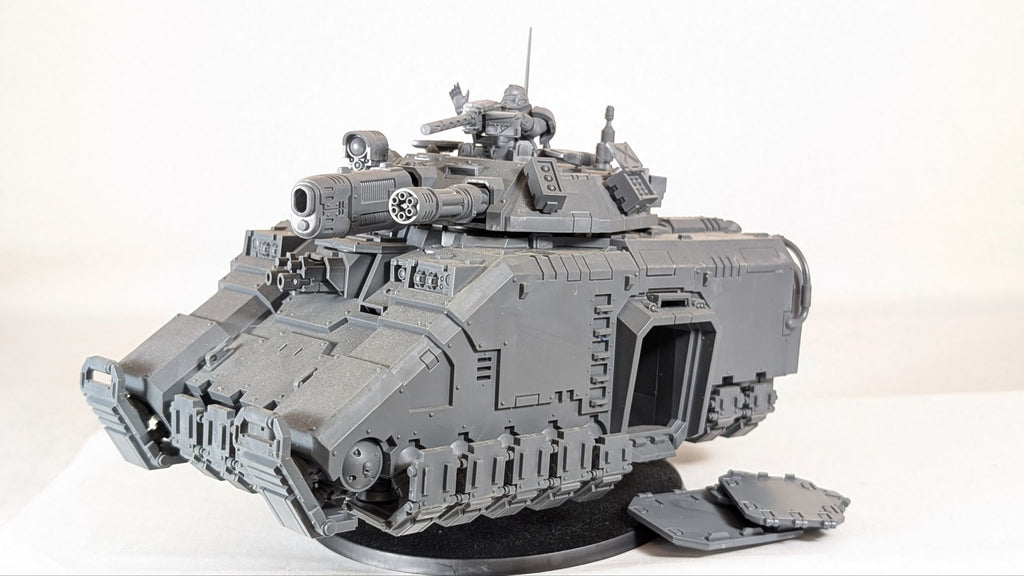 Primaris Repulsor Executioner, missing rear gun