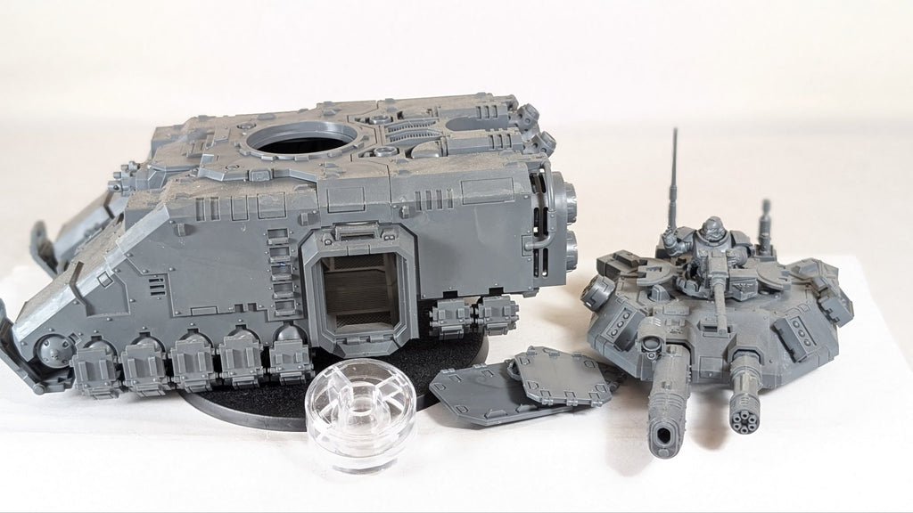 Primaris Repulsor Executioner, missing rear gun