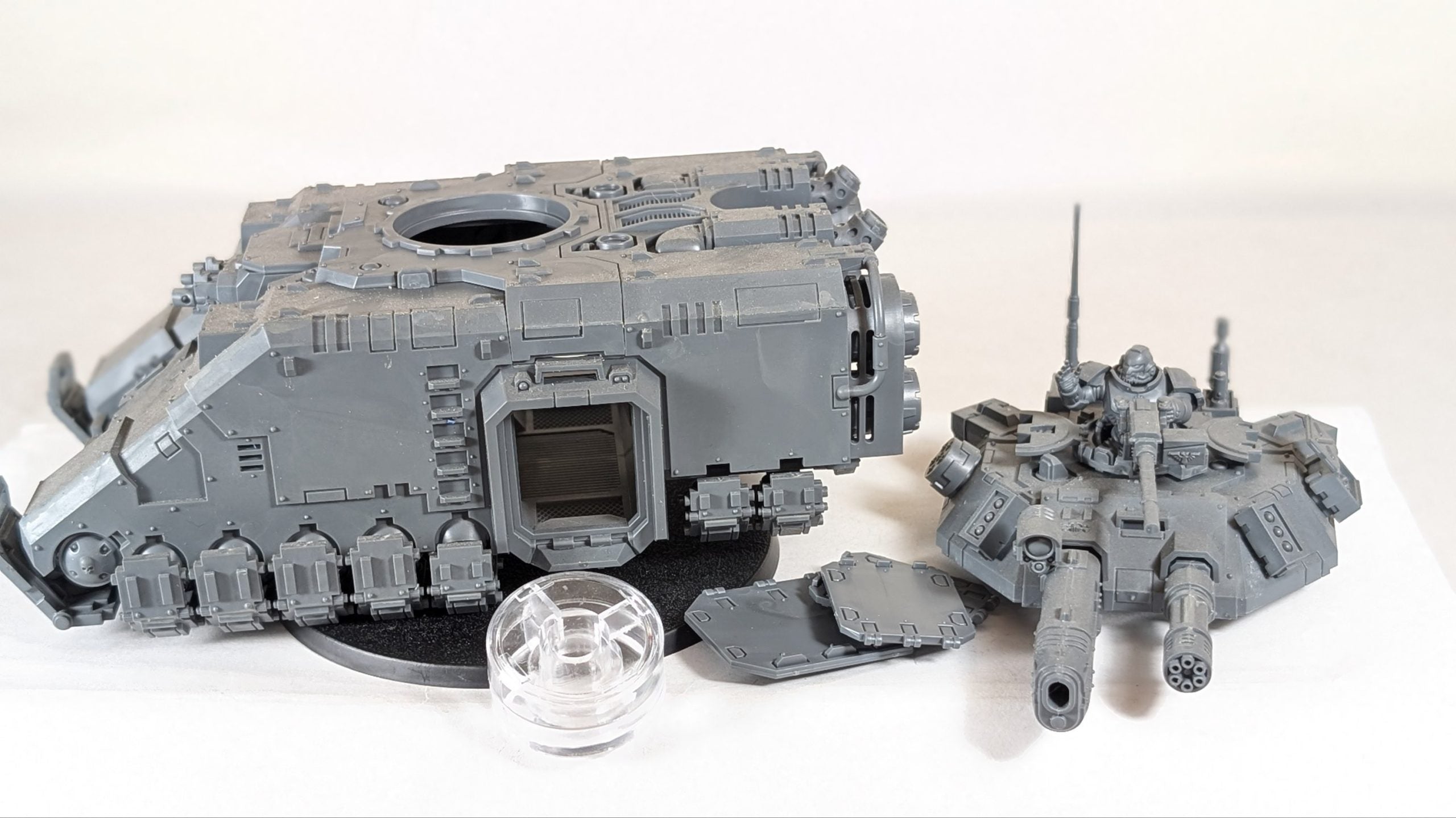 Primaris Repulsor Executioner, missing rear gun