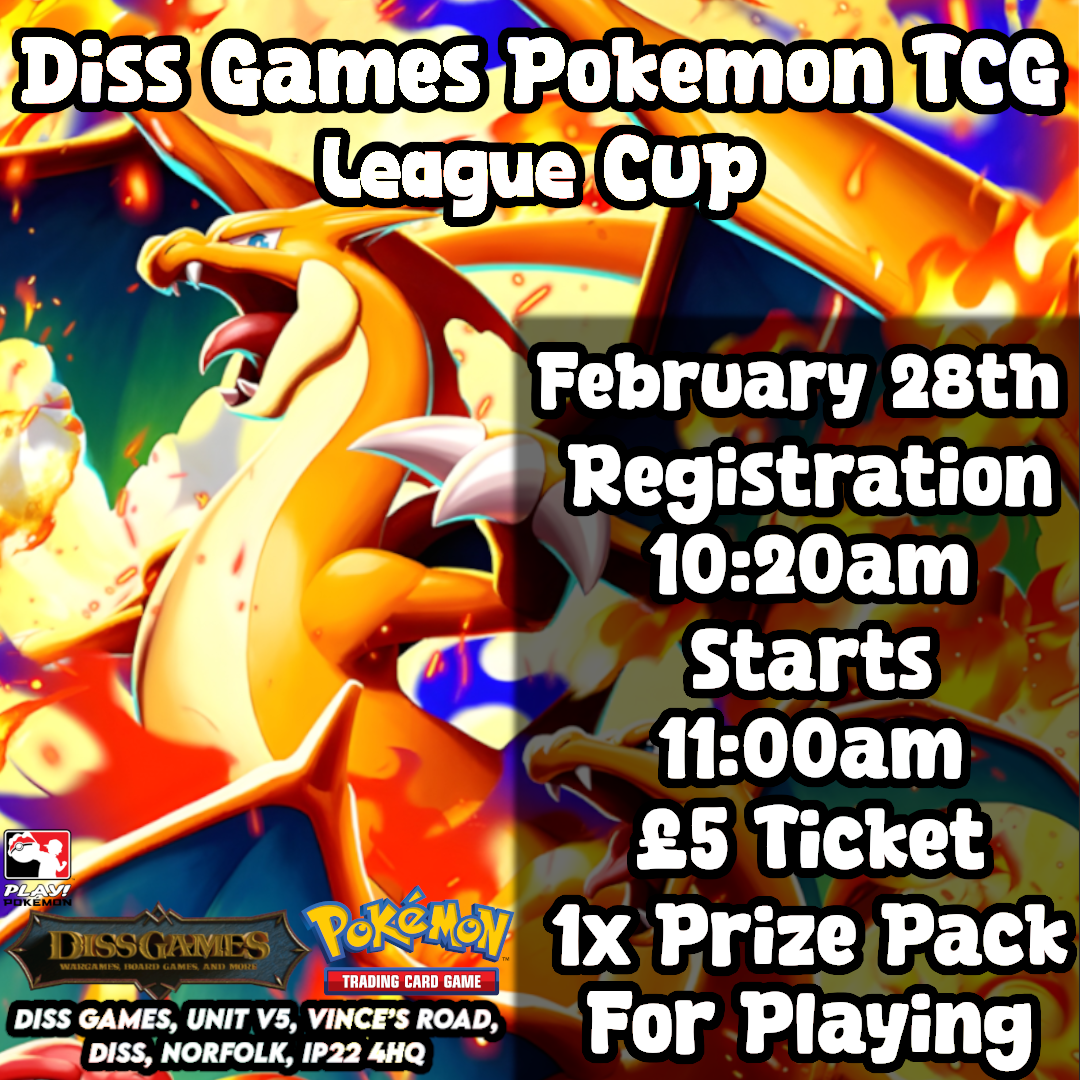 Pokemon TCG League Cup Ticket