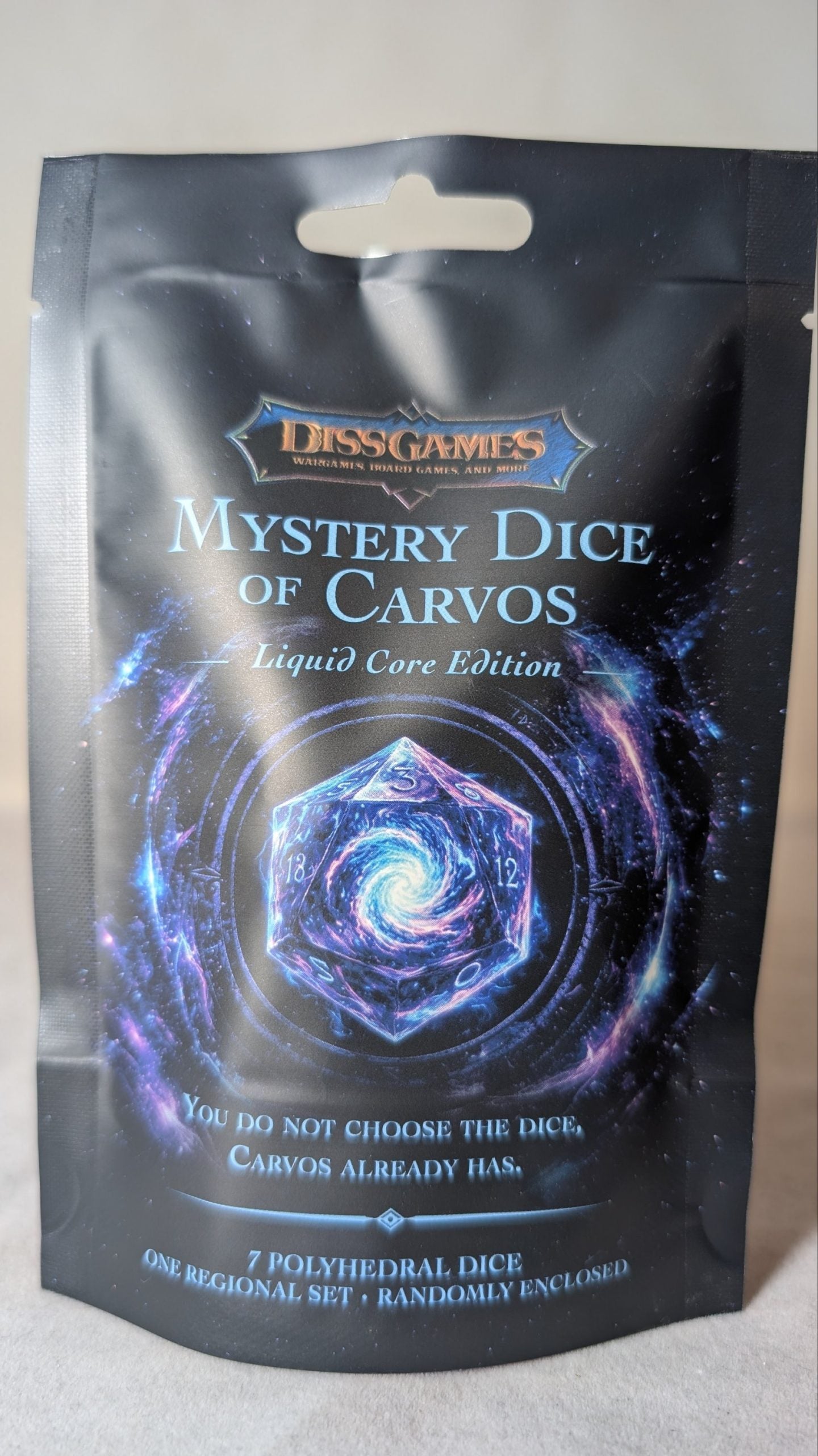 Mystery Dice of Carvos - Liquid Core Edition