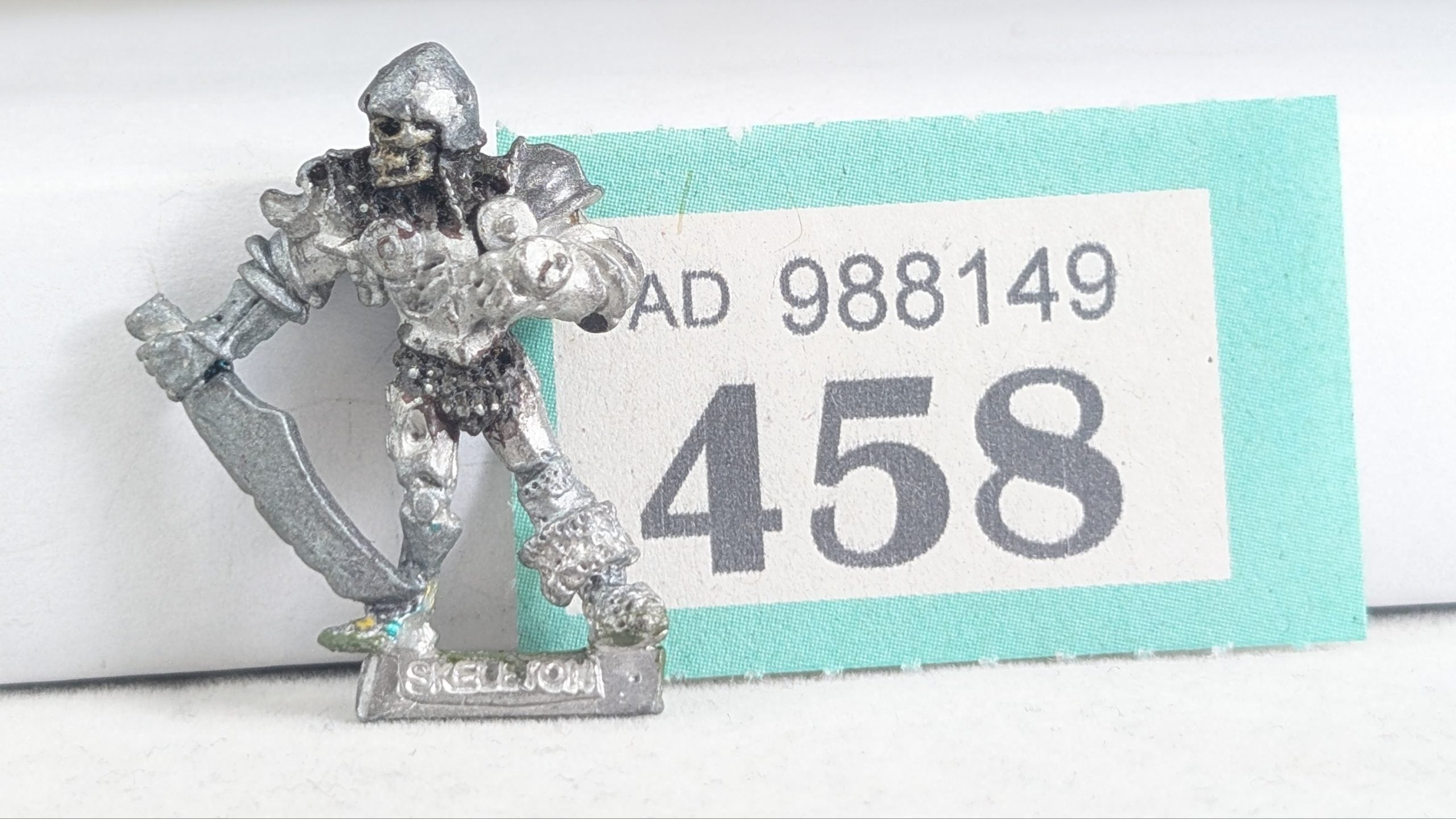 Skeleton Warrior Metal G458