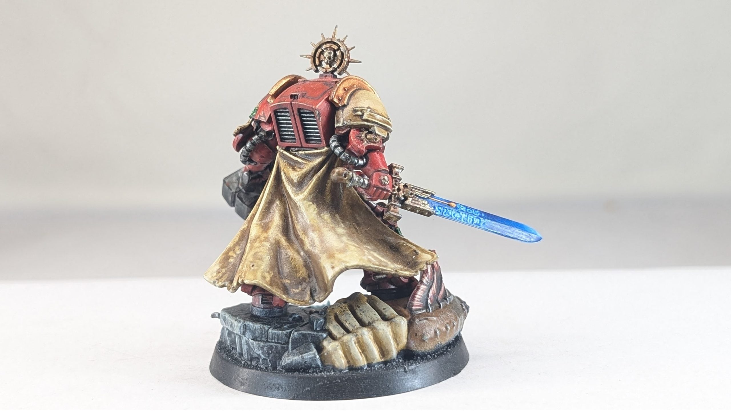 Captain in Terminator Armour Pro Painted