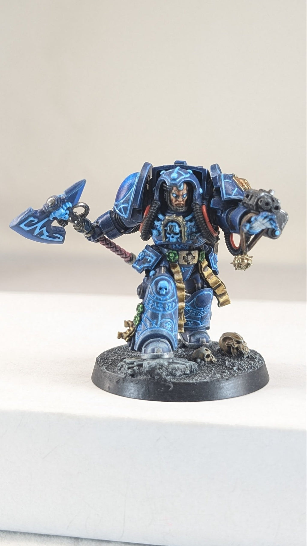 Librarian in Terminator Armour Pro Painted