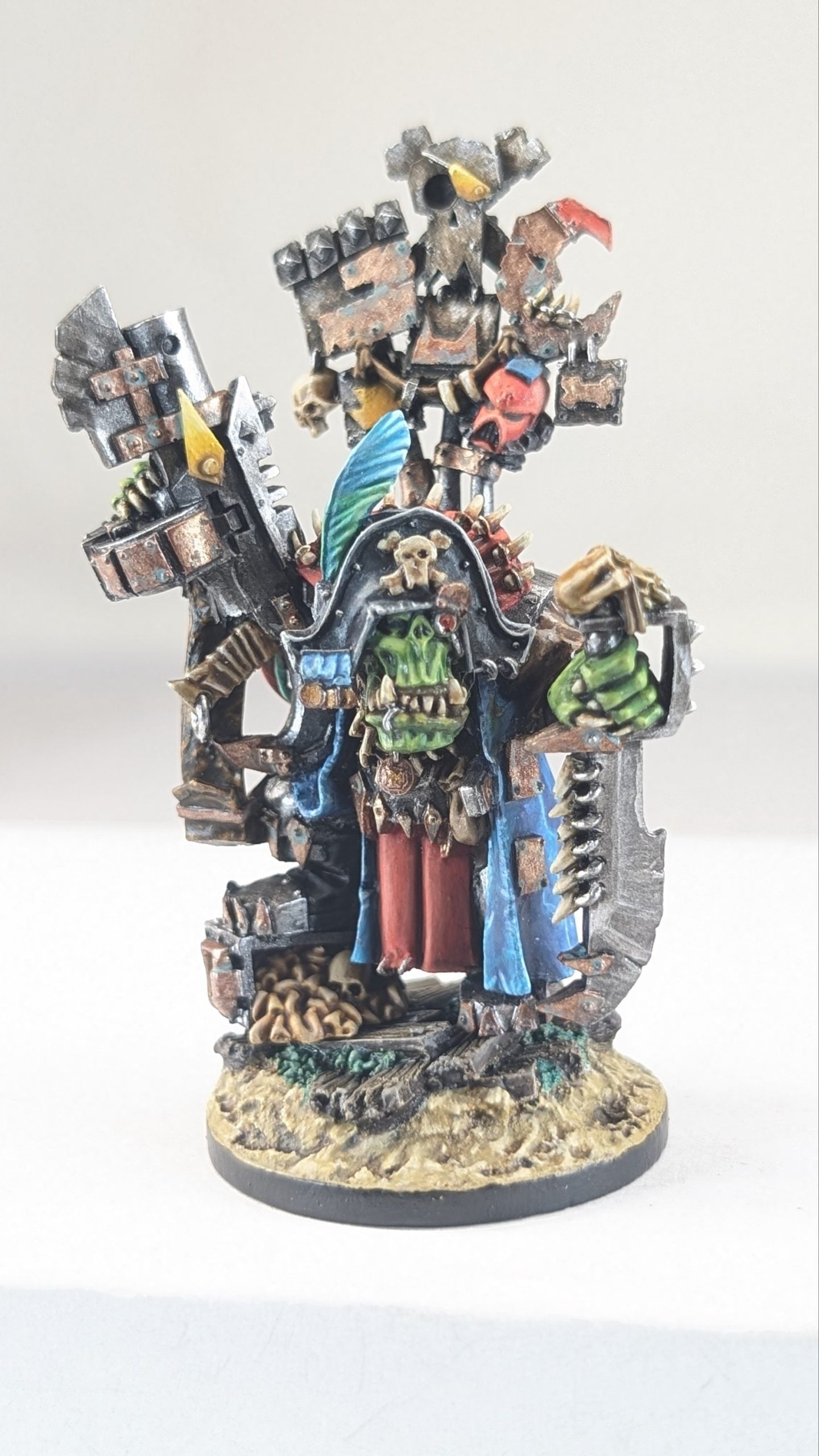 Ork Kaptin Badrukk Finecast Pro Painted