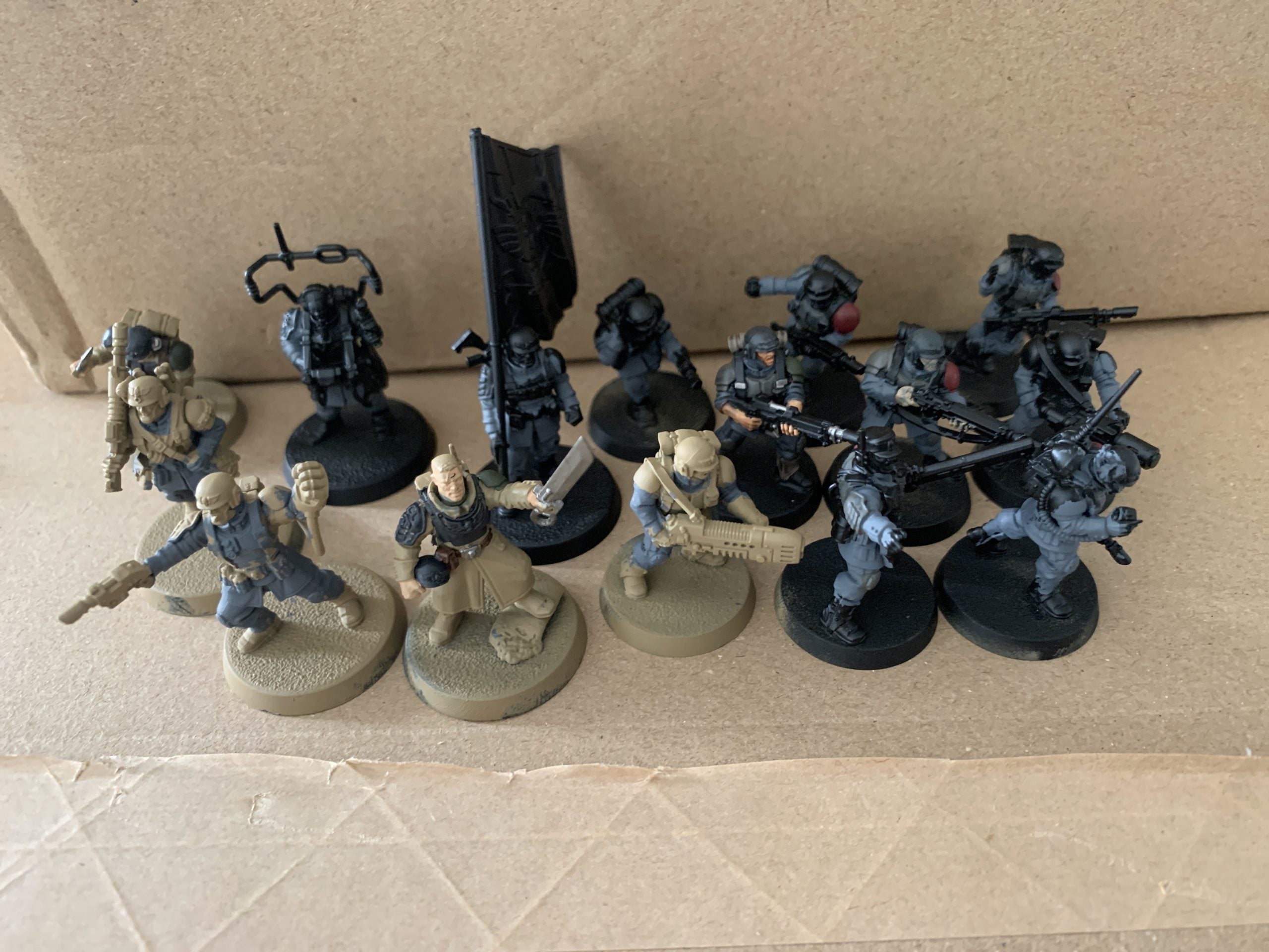 Cadian Command + Squad of 10