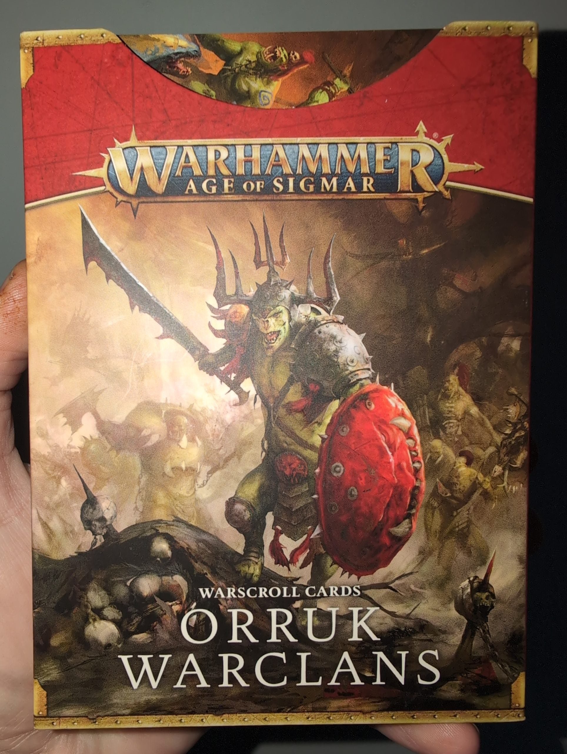 Orruk Warclans Warscroll Cards