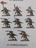 8 x Saurus Knights