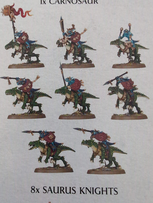 8 x Saurus Knights