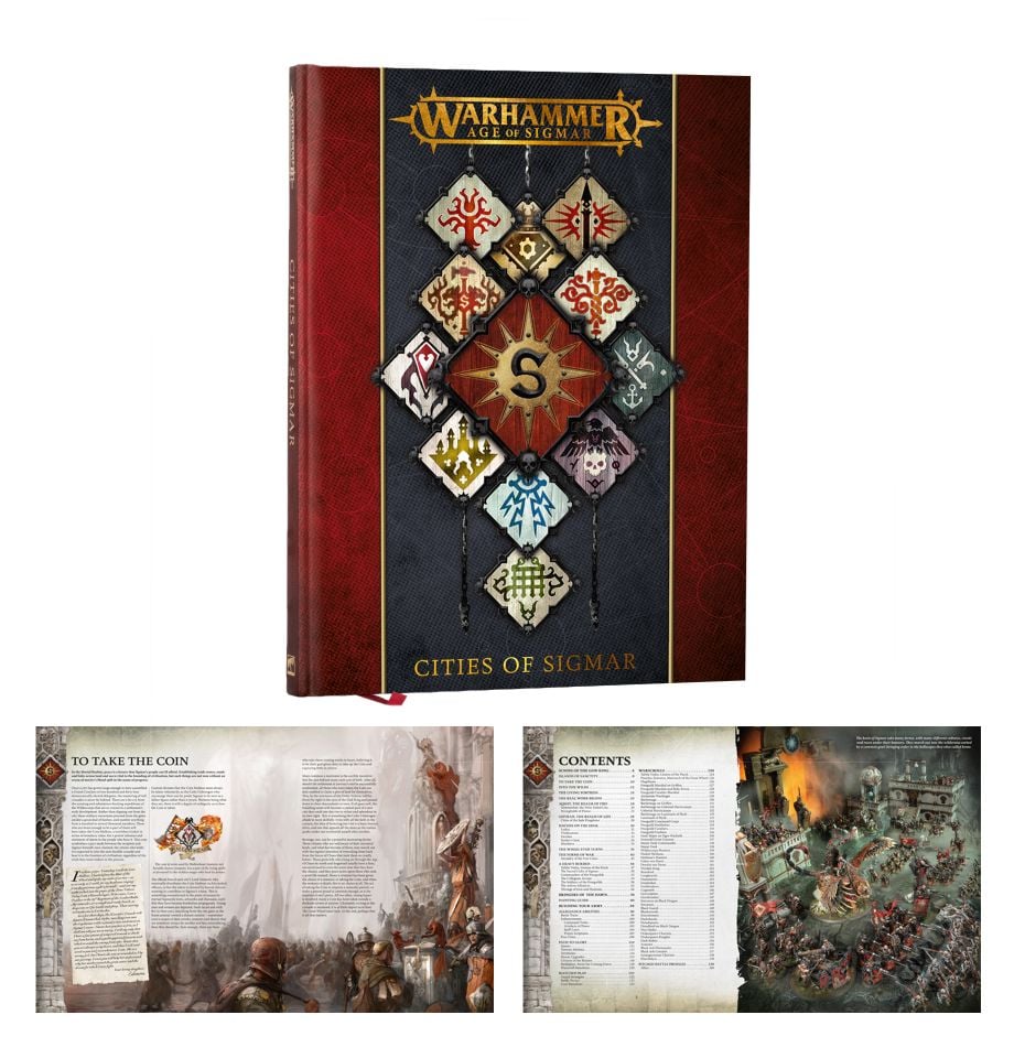 Cities of Sigmar Battletome Warscroll Cards and Tokens
