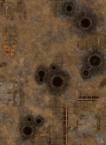 44"x60" Fallout Zone