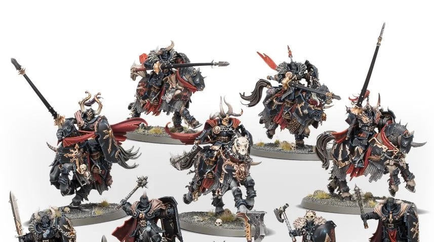 5 Chaos Knight (on sprue, no command sprue)