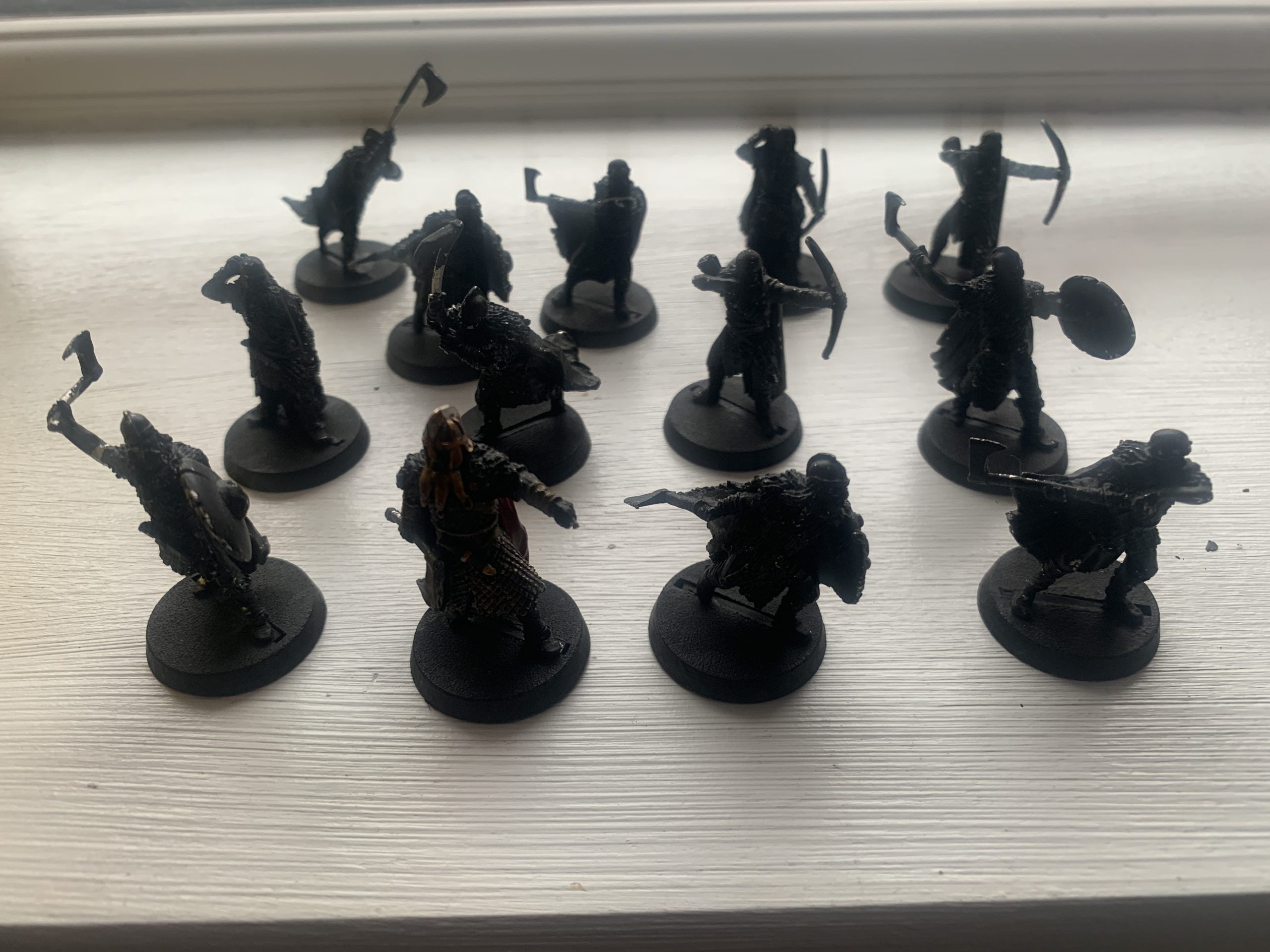 Dunlending™ Warrior Warband, undercoated
