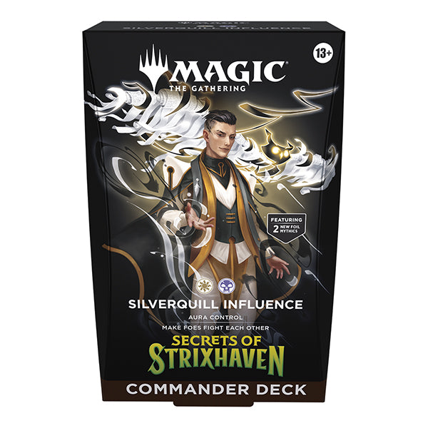 Magic The Gathering - Secrets of Strixhaven Commander Deck ; Silverquill Influence