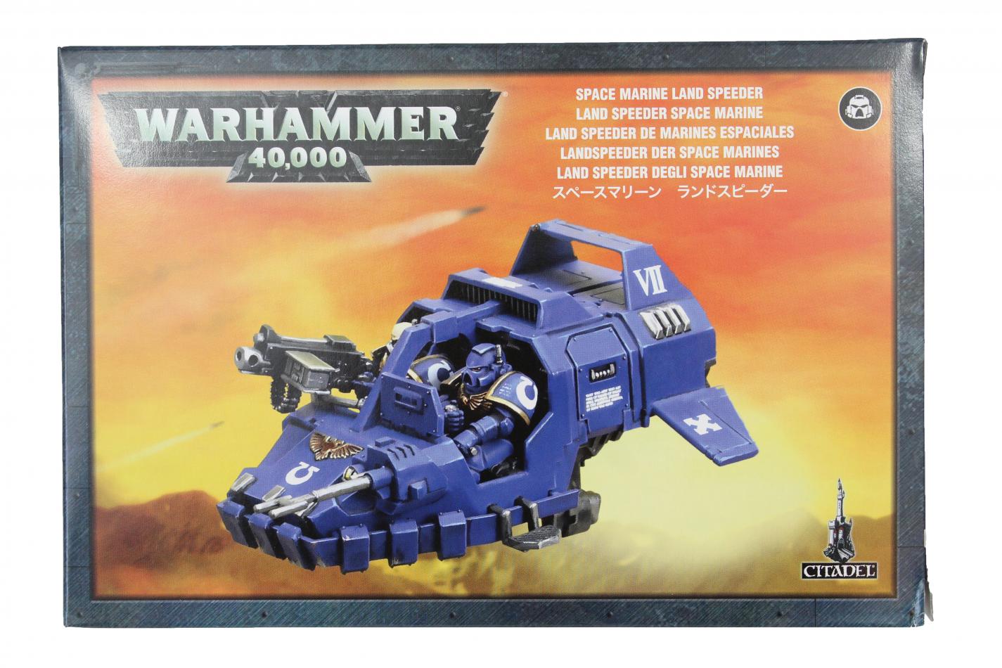 Space Marine land speeder (no box, clipped from Sprue)