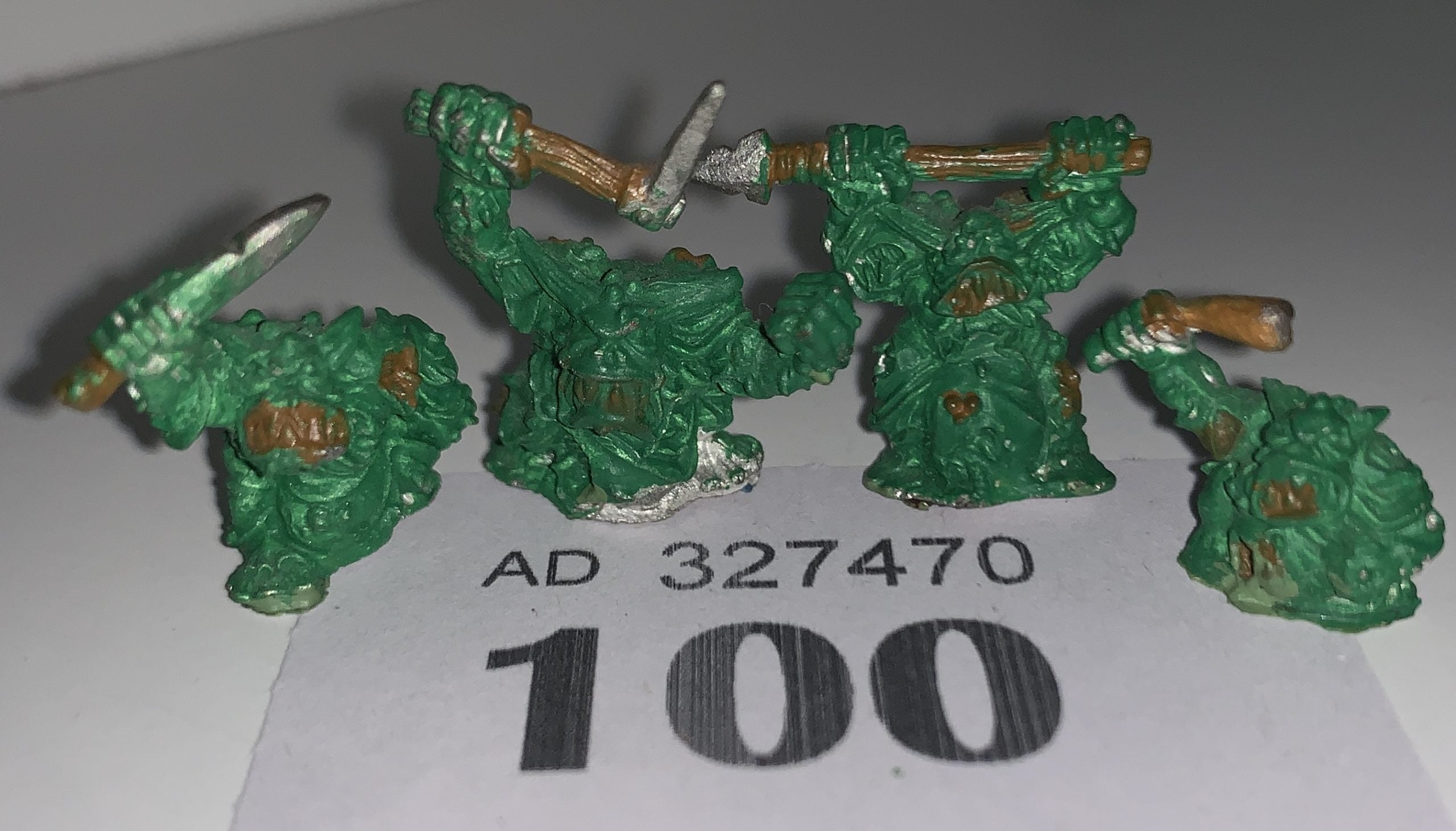 4 Metal Nurglings