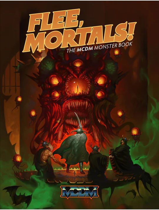 flee mortals the mcdm monster book hardcover
